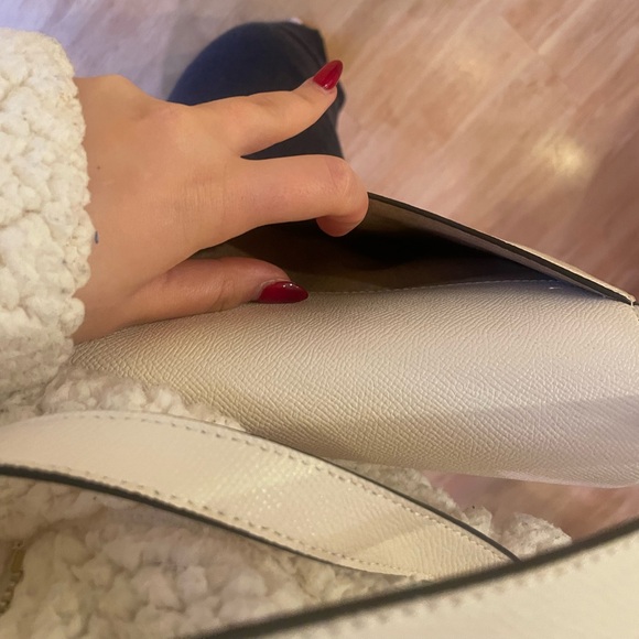 Coach White Crossbody - Like New - Picture 6 of 8